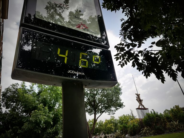 Protección Civil pide «máxima precaución» ante el riesgo extremo por incendios forestales debido a la ola de calor