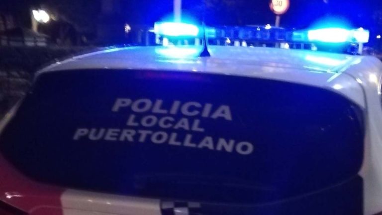 Puertollano: Multado por arrojar un vaso de cristal a un coche policial