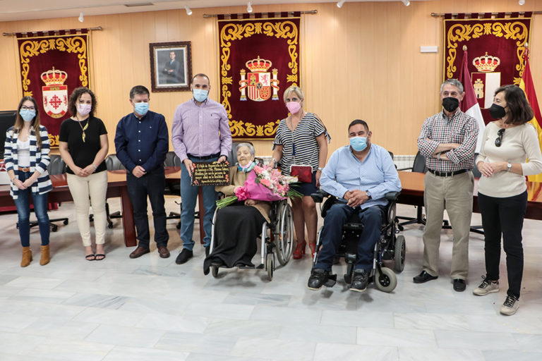 Argamasilla de Calatrava homenajea a la centenaria Máxima Gómez Novalbos