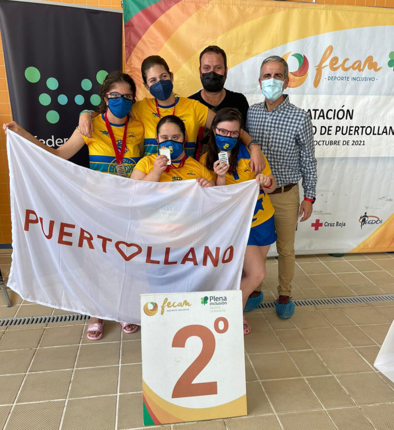 Puertollano: Deporte inclusivo y solidario en la I Copa Fecam-Paralímpico de natación