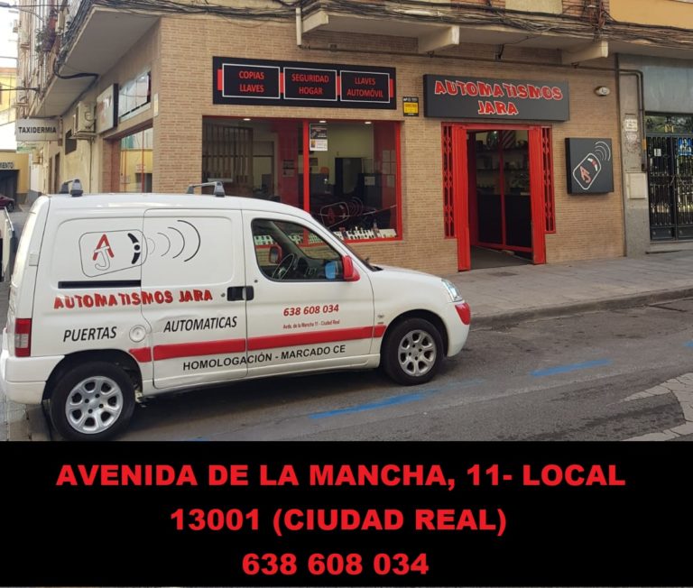 Automatismos Jara abre tienda en Ciudad Real con las mejores soluciones para vehículos y hogar