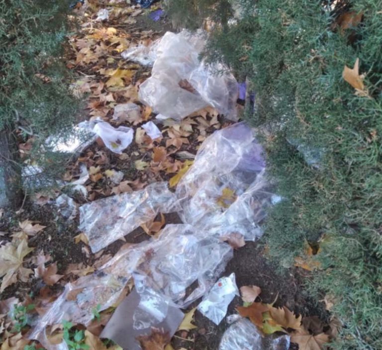 Puertollano: Denuncian la prolongada profusión de desperdicios y plásticos en la zona del mercadillo