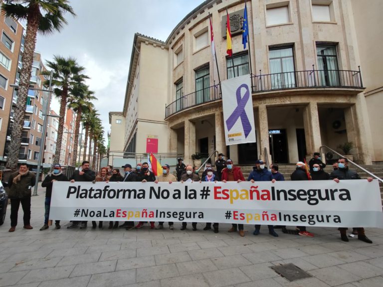 La Plataforma No a la España Insegura denuncia la “desprotección” que sufrirán policías y guardias civiles con la modificación de la Ley de Seguridad Ciudadana