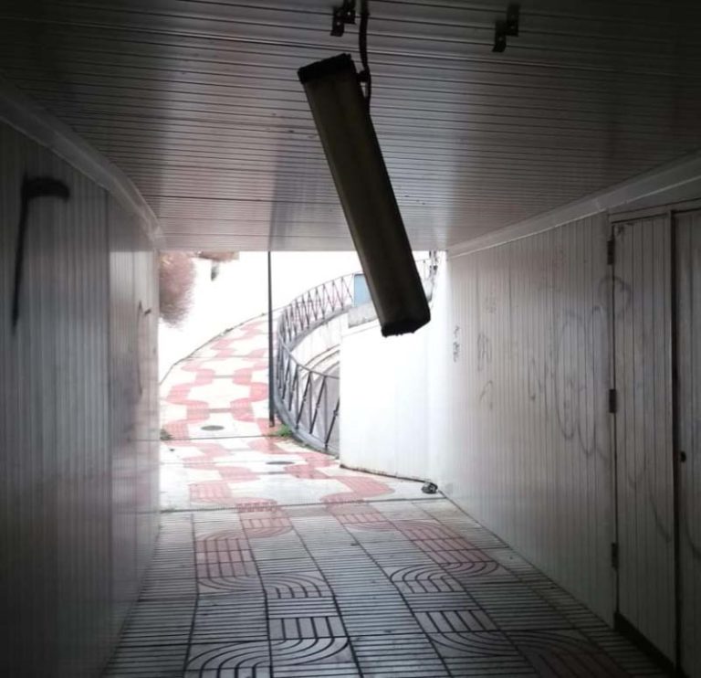 Puertollano: «Vandalismo e inseguridad» en el túnel de Las Mercedes