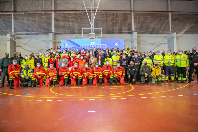 El Gobierno regional destaca la excelente coordinación entre el 1-1-2 y los grupos de intervención en emergencias para garantizar una respuesta “integral, rápida y eficaz”