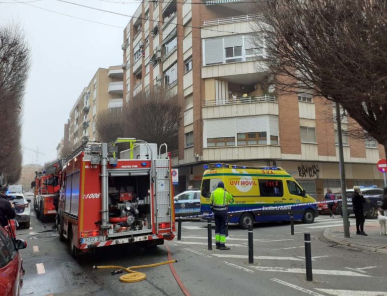 Una mujer de 85 años pierde la vida a consecuencia de un incendio en la calle La Mata de Ciudad Real