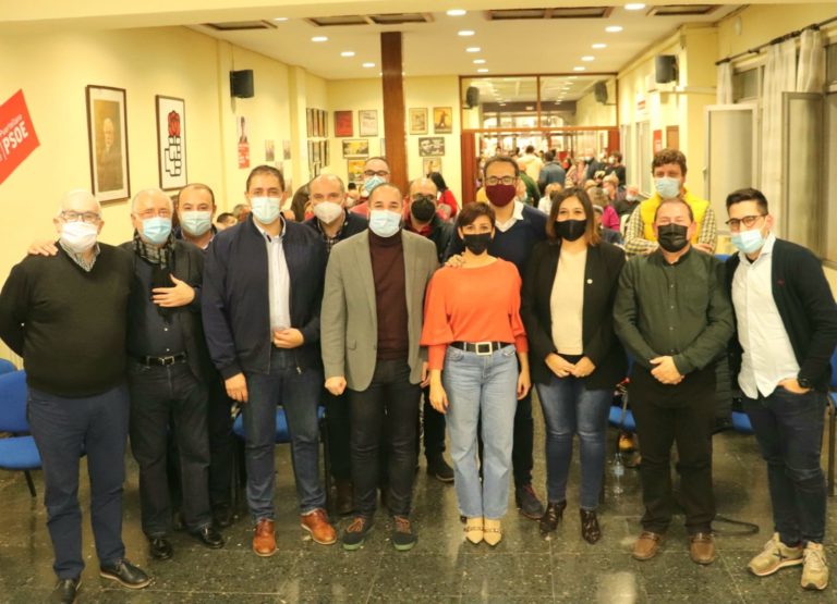 Caballero, Muñiz y Prados, hombres fuertes del PSOE de Puertollano tras la marcha de Isabel Rodríguez