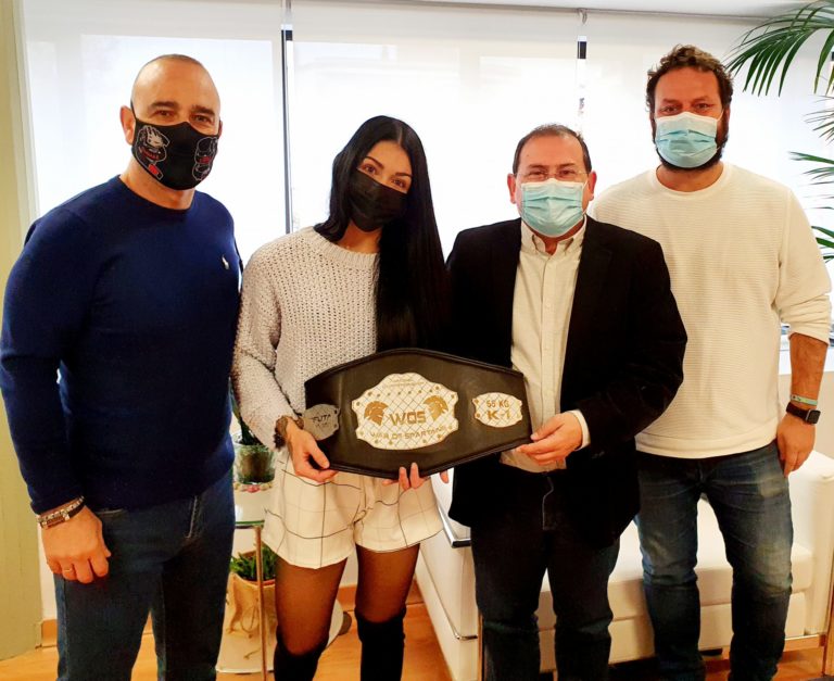 Sheila García regresa a Puertollano como campeona de España de K-1