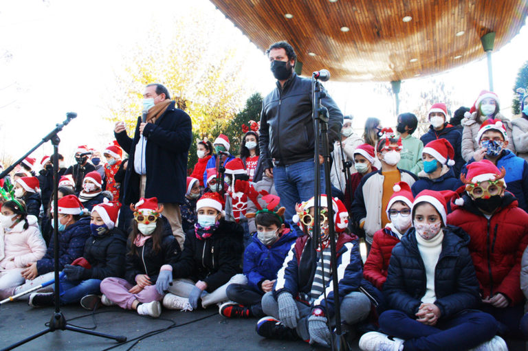 Los niños de Puertollano cantan a la Navidad