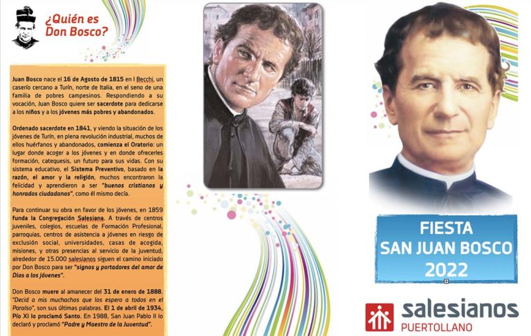 La familia salesiana de Puertollano prepara la celebración de la fiesta de Don Bosco