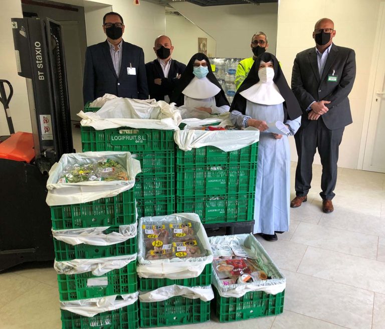 Mercadona donará diariamente alimentos a las residencias «Santa Teresa de Jornet» de Ciudad Real y «Sagrado Corazón» de Campo de Criptana