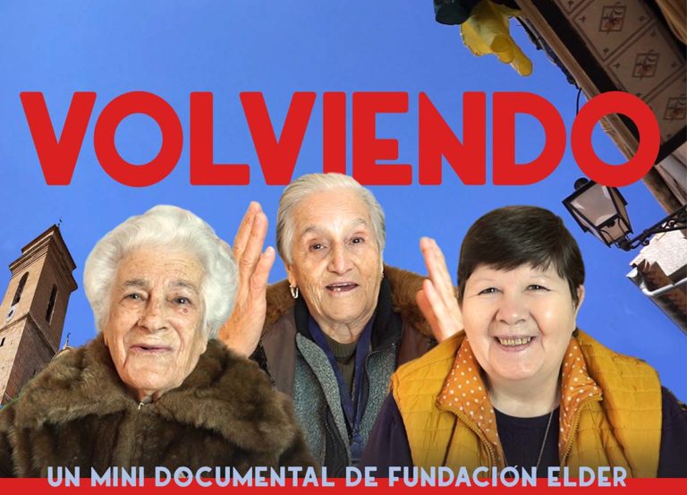 Los mayores de la residencia Elder de Tomelloso estrenan el documental «Volviendo» para el día de Reyes