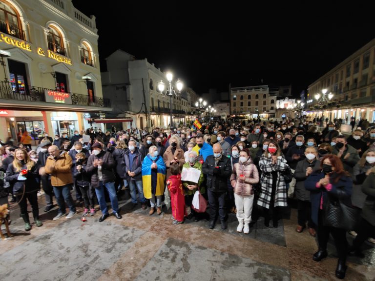 Ciudad Real: Velas por la paz en Ucrania