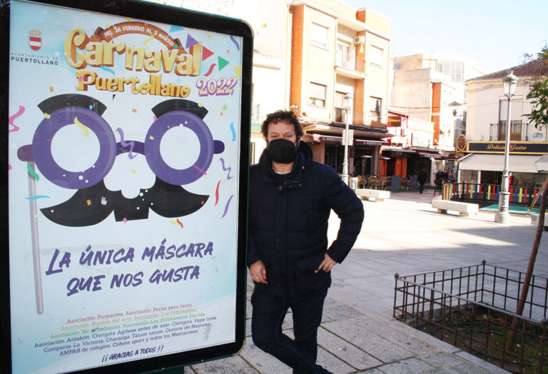 “La única máscara que nos gusta”, el cartel oficial del Carnaval de Puertollano