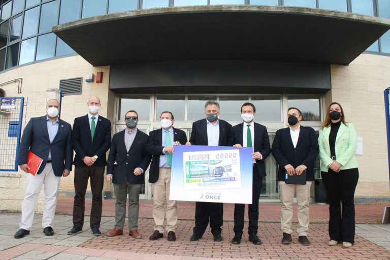 Cinco millones y medio de cupones de la ONCE llevarán la imagen del Centro Nacional del Hidrógeno de Puertollano