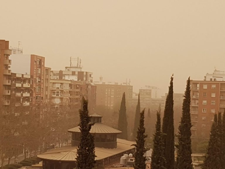 La calidad del aire en España se verá afectada negativamente por la llegada de polvo del Sáhara, según Copernicus