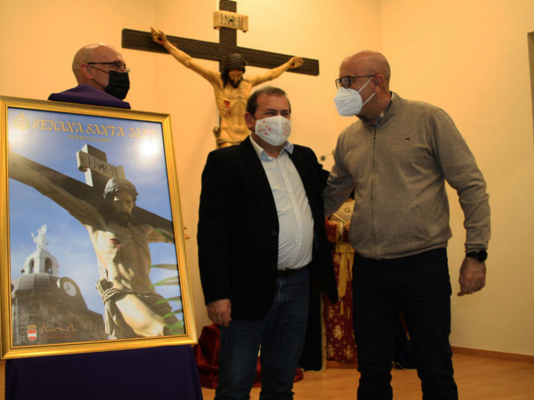 Puertollano: El Cristo del Calvario es la imagen del cartel oficial de la Semana Santa 2022