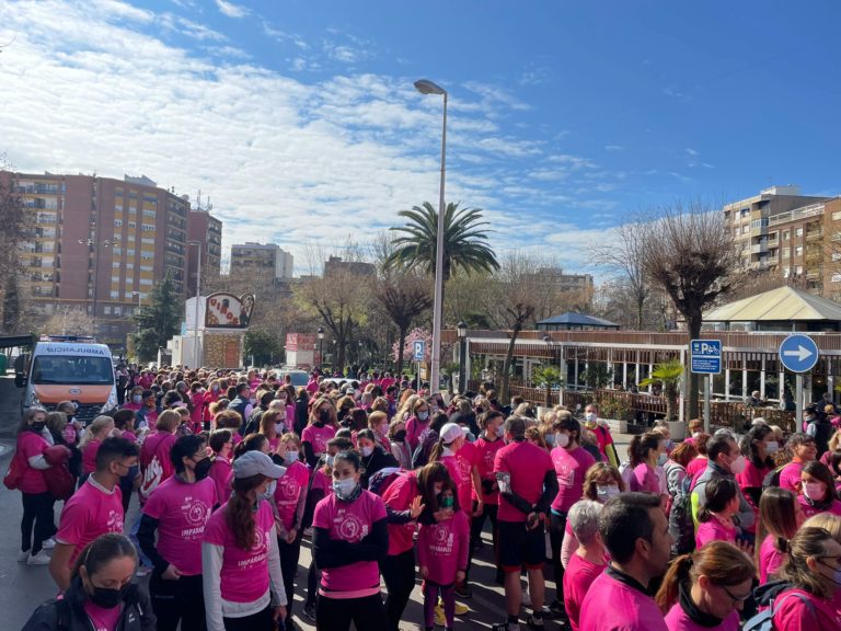 Multitudinaria Carrera de la Mujer en Puertollano