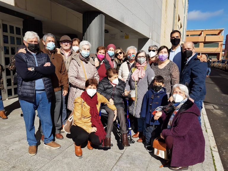 Puertollano: Emocionante homenaje al histórico camarada Pilar Sierra y a quienes lucharon contra el COVID