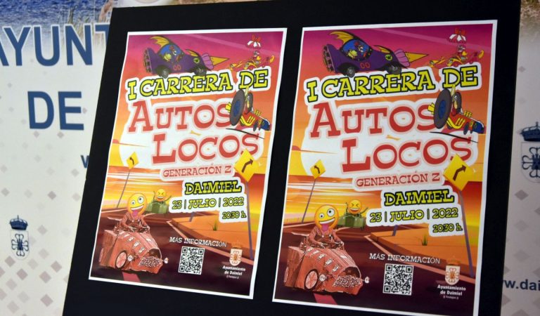 Primera competición de ‘Autos Locos para generación Z’ en Daimiel