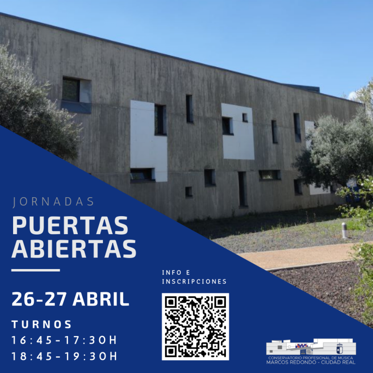 Jornadas de puertas abiertas del Conservatorio Marcos Redondo