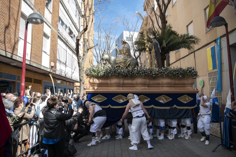 La borriquilla abre un radiante Domingo de Ramos en Ciudad Real