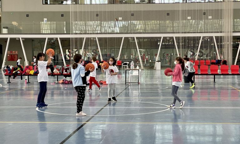Noventa participantes en el Campus de Baloncesto “Semana Santa”