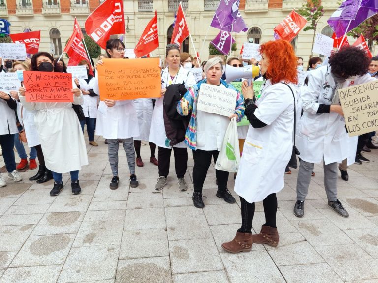 Trabajadoras de Ayuda a Domicilio de Ciudad Real retoman la huelga tras romperse de nuevo la negociación del convenio