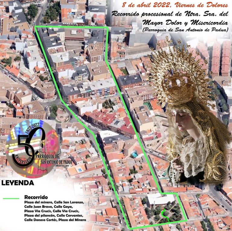 La procesión de Nuestra Señora del Mayor Dolor y Misericordia abre este viernes la Semana Santa de Puertollano