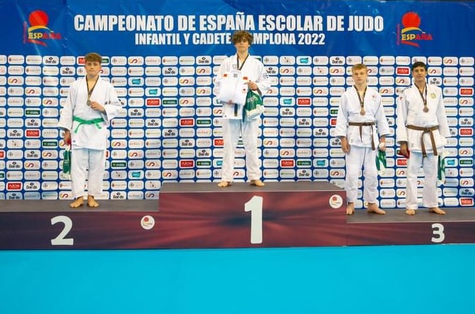 El ciudadrealeño Pablo Fernández se proclama subcampeón de España de judo infantil