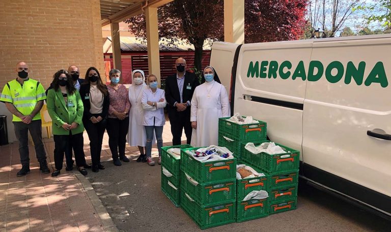 Mercadona donará diariamente alimentos a la residencia Santo Ángel de Ciudad Real
