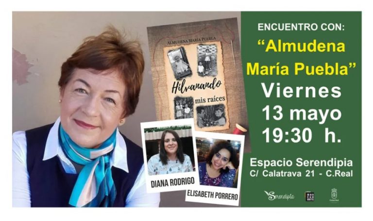Encuentro con la escritora Almudena María Puebla el próximo viernes en Ciudad Real
