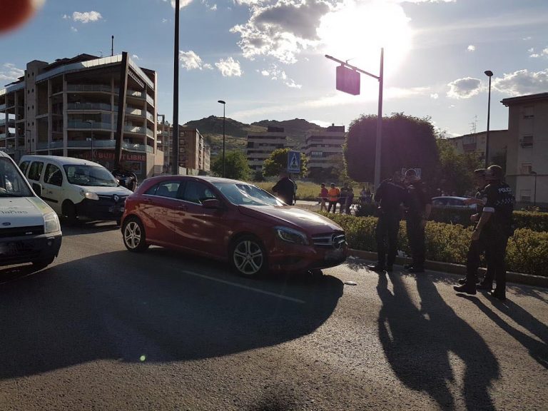 Puertollano: Atropello en un paso de peatones frente a la rotonda del castillete