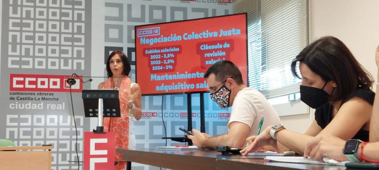 CCOO hace un nuevo llamamiento a la patronal para plasmar subidas de sueldos en los convenios