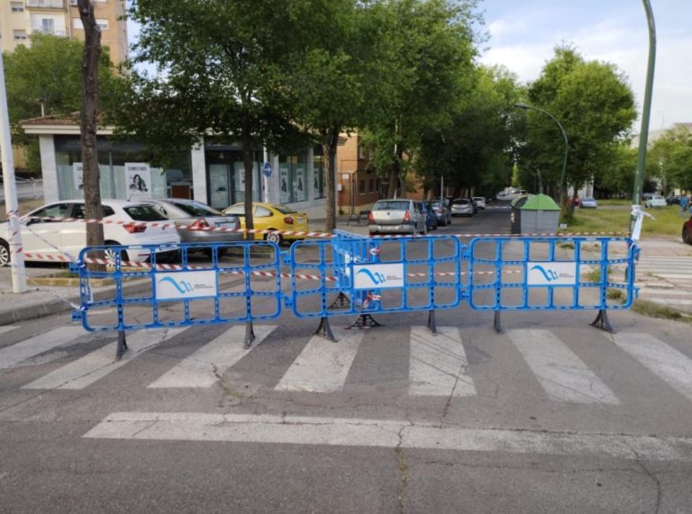 Puertollano: Hundimiento de calzada en la calle Montesa