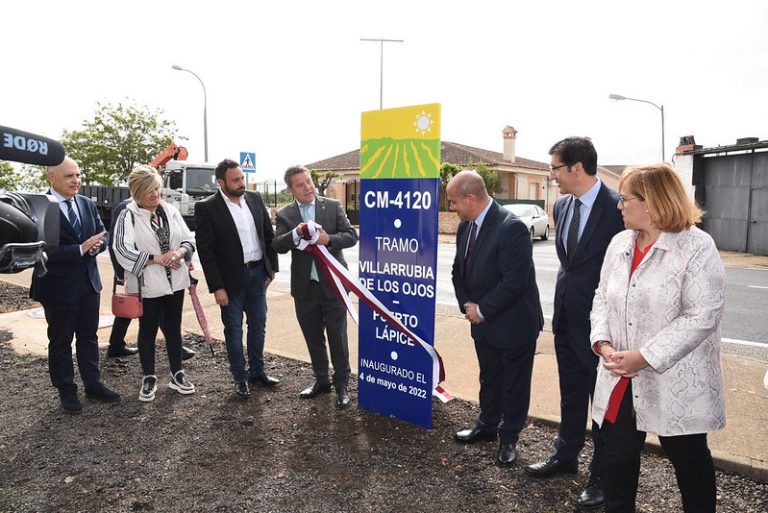 El Gobierno regional rehabilita la carretera CM-4120 entre Villarrubia de los Ojos y la intersección con la CM-420 en Puerto Lápice