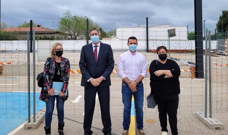 Las inversiones del Gobierno de Castilla-La Mancha en infraestructuras educativas de Santa Cruz de Mudela superan los 440.000 euros