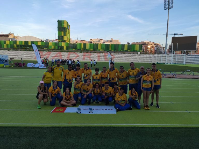 El Club Paralímpico Puertollano, subcampeón de España por equipos en categoría femenina en el Campeonato de España de Atletismo FEDDI
