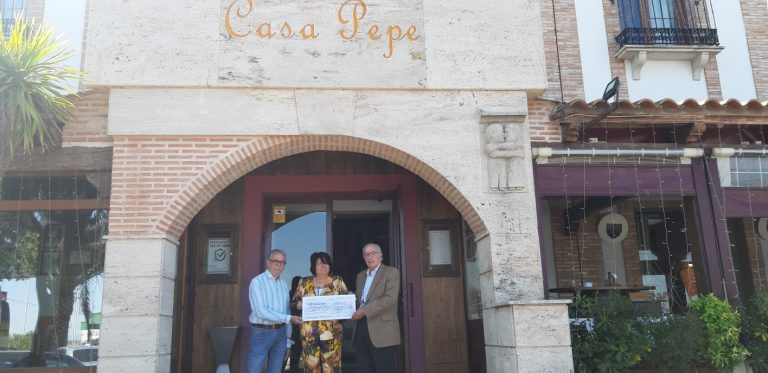 Restaurante Casa Pepe dona cerca de 1.500 euros al Banco de Alimentos de Ciudad Real