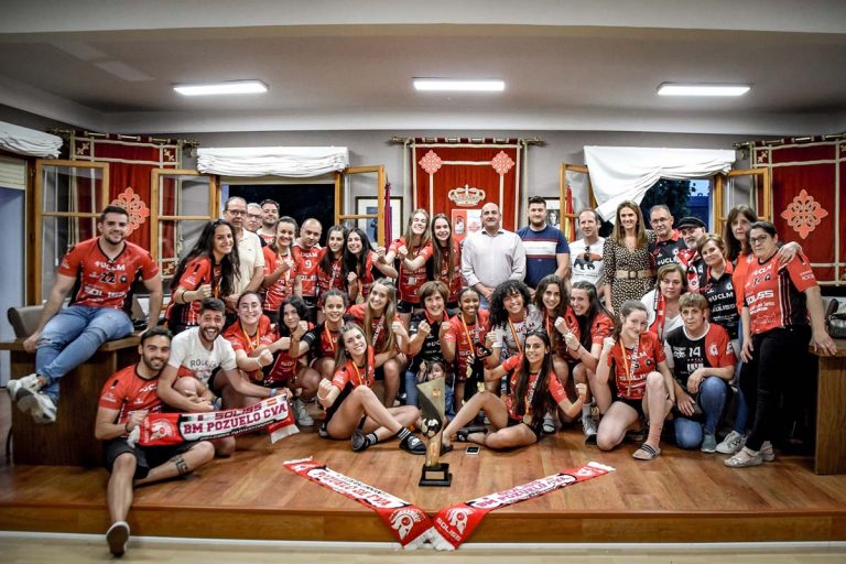 Pozuelo de Calatrava recibió a la campeonas de España
