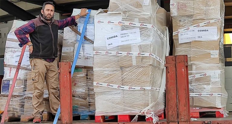 Almodóvar del Campo: Parte el envío pendiente de ayuda humanitaria para la población civil de Ucrania￼