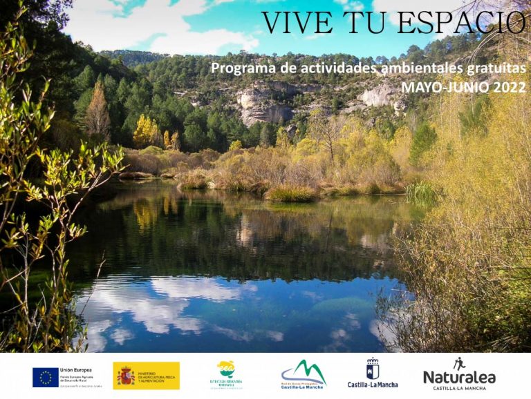 El Gobierno de Castilla-La Mancha organiza más de 60 actividades esta primavera dentro del programa de educación ambiental en espacios naturales ‘Vive tu Espacio’