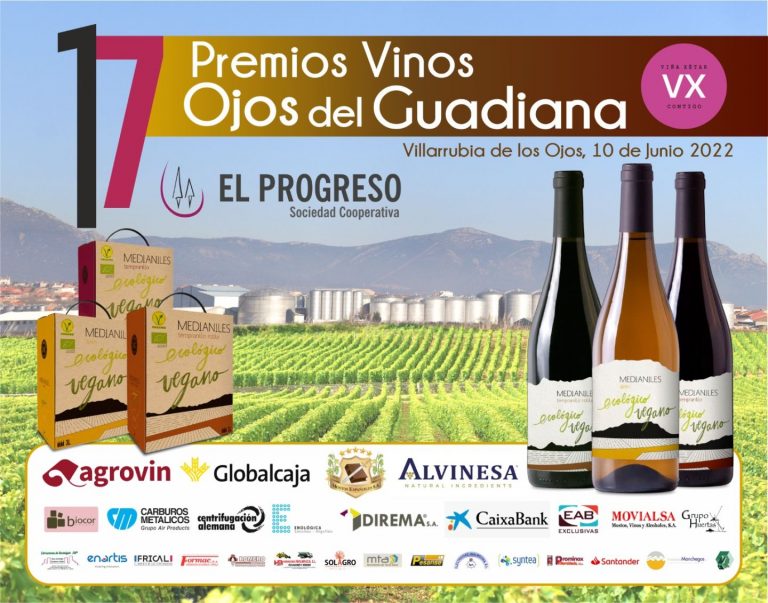 Cruz Roja Española, Alejandro Valverde, Mª Isabel Mijares y Angel Atanasio, protagonistas de los 17 Premios Nacionales “Vinos Ojos del Guadiana” de El Progreso
