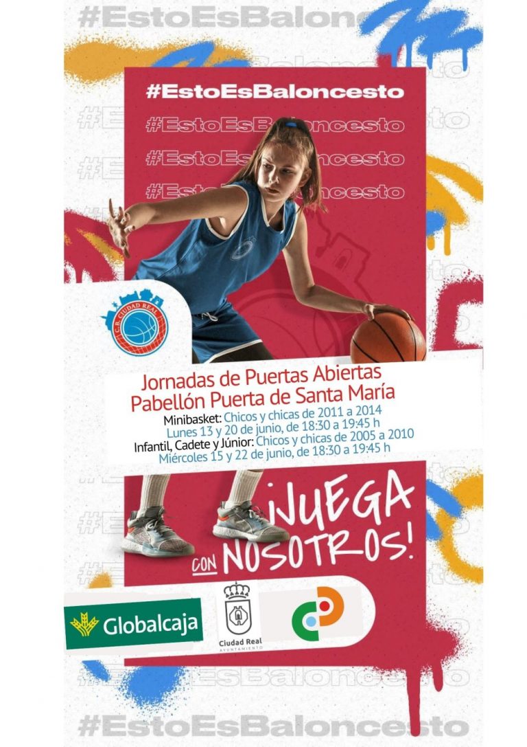 El Club Baloncesto Ciudad Real organiza varias jornadas de puertas abiertas