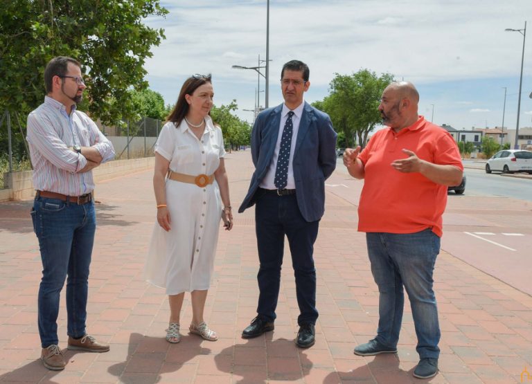 La Diputación hace posible la renovación de alumbrado público con más de 20 años en Alcázar de San Juan