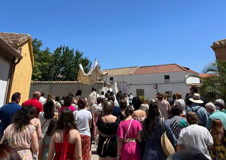 Las Casas recupera la procesión del Corpus Christi