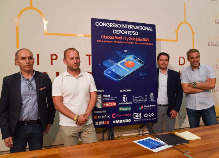 La Diputación patrocina el primer Congreso Internacional Deporte 5.0 en Ciudad Real