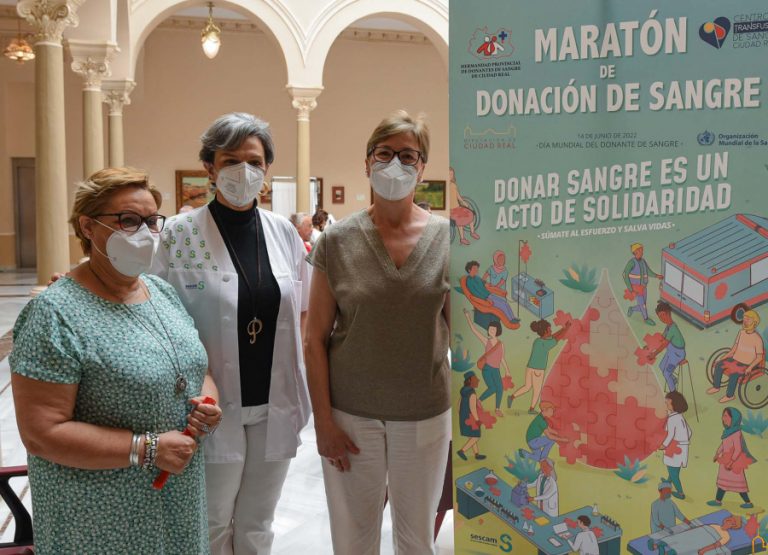El Palacio Provincial de la Diputación se convierte por novena vez en sede del Maratón de Donación de Sangre