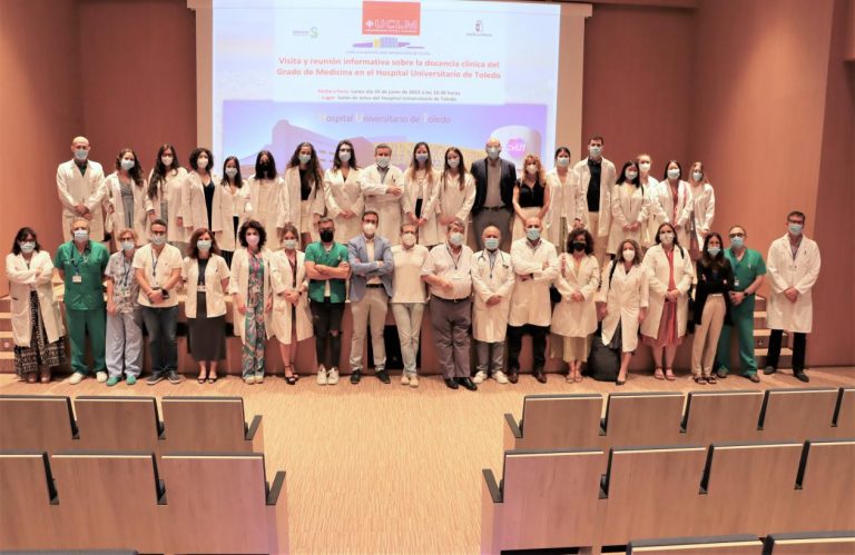 Estudiantes de Medicina de la UCLM conocen las instalaciones del Hospital Universitario de Toledo donde cursarán sus estudios