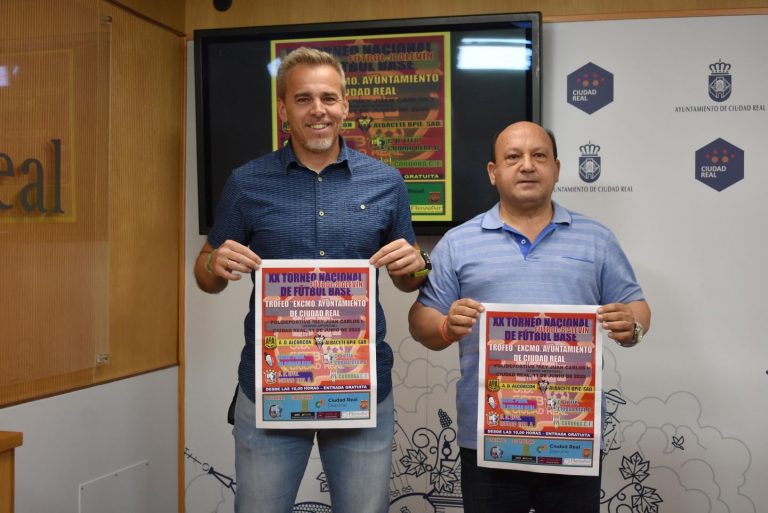 Ciudad Real acogerá el 11 de junio el XX Torneo Nacional de Fútbol Base (Fútbol-8 alevín)  